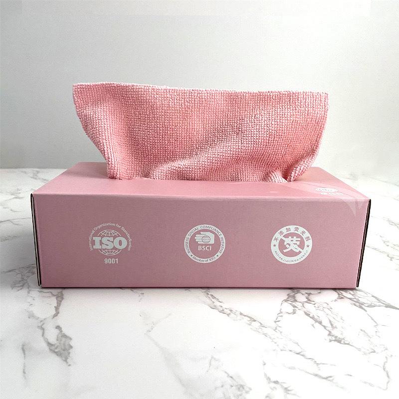 Verdicktes Einweg-Mikrofaser-Küchenspültuch