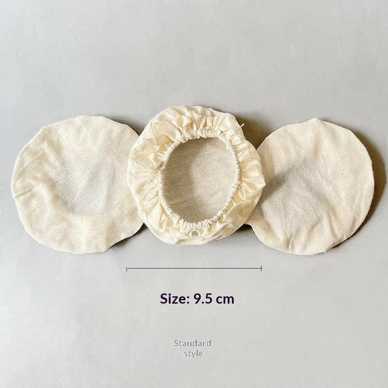 Cotton Jar Strainer Cloths Reusable BPA Free Unbleached for Filtering Juice Herbal Tea Nut Milk Daily Kitchen Use