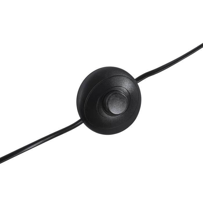 Gulvlampe - Svart - Jern - 56cm - 152cm - Moderne design