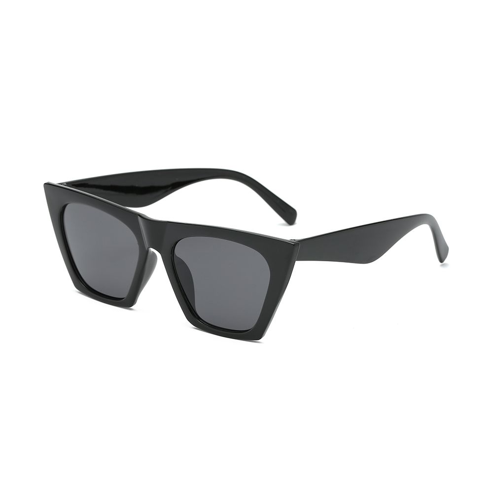 Trendige Cat-Eye-Sonnenbrille für Damen/Herren Retro Quadratische Sonnenbrille UV400 Schutz Brillen Sommer-Tönungen Modeaccessoires