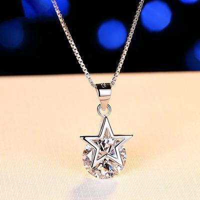 Korean Fashion Five -Pointed Star Pendant 