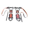 12 Teeth Ice Grip Antislip Shoe Boot Ice Traction Slip on Snow Ice Spikes Crampons Cleats Footwear Traction for Skiing