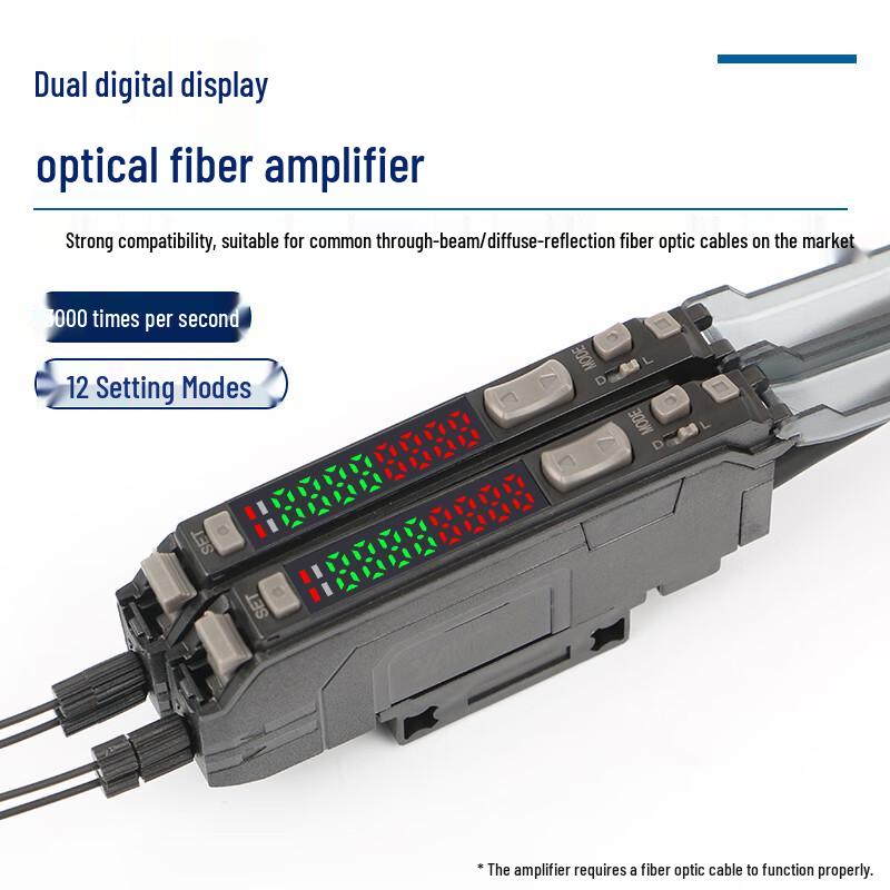 Xinsheneng FS-V31 Dual Digital Display Fiber Optic Amplifier Kit
