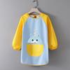 Children's Waterproof Art Smock with Logo - Reversible Apron for Painting and Eating  