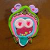 Gem Stickers Rhinestones Acrylic Gems Embellishment DIY Glitter Decorative Diamonds Small Stickers for Kids 1pc 9.3×15.8cm