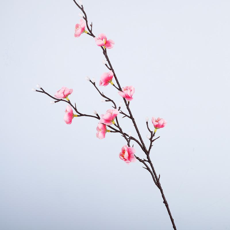 Chinese Plum Blossom Artificial Wedding & Home Decoration Flower Arrangement Ornament