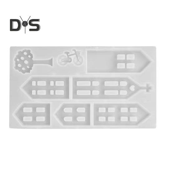 

Силиконовая форма для подсвечника, кристаллическая смоляная форма, сделай сам, украшение для дома, гипсовая цементная форма, подсвечник, силиконовая форма для поделок из смолы, украшения, подарок A