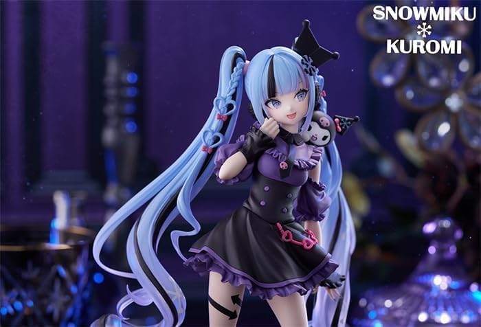Hatsune Miku Snow Miku X Kuro Mi Figure Figure 19cm Official Goods Trio-Try-iT Approx. [1 Type]