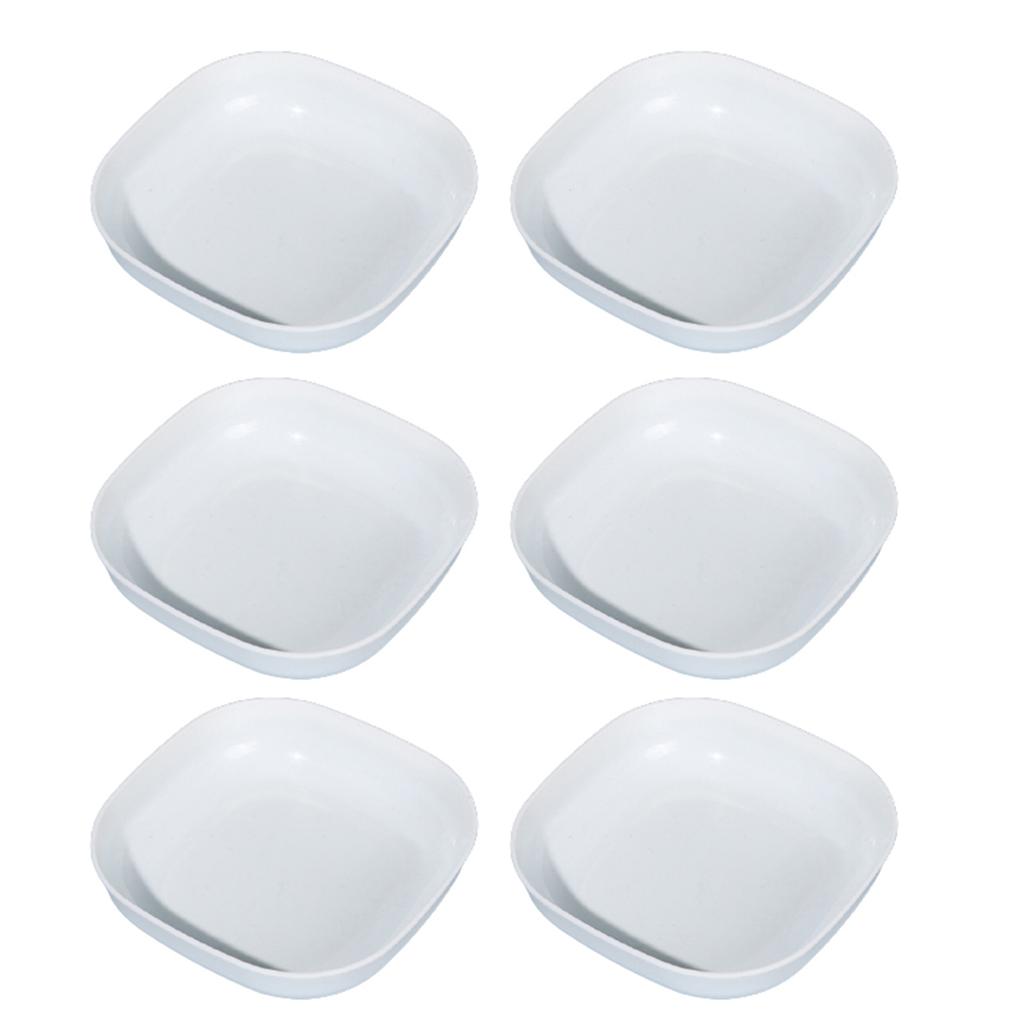 Reusable Lightweight Dinner Plate Multipurpose Fruit Snack Plate For Home Kitchen Picnic Easy To Clean