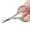 Vintage Embroidery Scissors Stainless Steel Tea Ceremony Bag   Stitch   Tool(Round Head Gold MJFY01 )