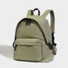 Large Capacity Lightweight Nylon Backpack for Women 2025 New Design Solid Color Casual Travel Backpack Commuter School Bag