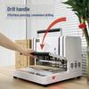 CN-CD1130 Electric 3-Hole Document Binding Machine CN Plug (adapter Included)