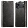 Business Magnetic Leather Wallet Card Solt Phone Case For iPhone 17 Pro Max 16 Plus 15 14 13 12 11 Bag Flip Book Kickstand Cover