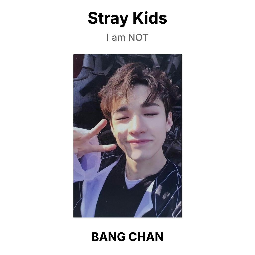 Stray Kids Ich bin KEINE offizielle Fotokarte