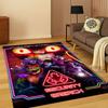 Tappeto Cartoon 3D F-FNAF per Camera da Letto Soggiorno Divano Zerbino Decorazione Casa, Tappeto Area Giochi Bambini Antiscivolo Regalo di Natale