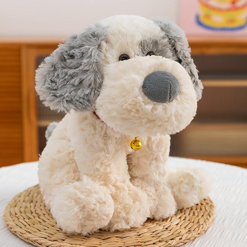 Lop-eared Pirate Dog Plush Toy Children Sleeping Pillow Collar Dog Home Ornament Office Doll Birthday Gift