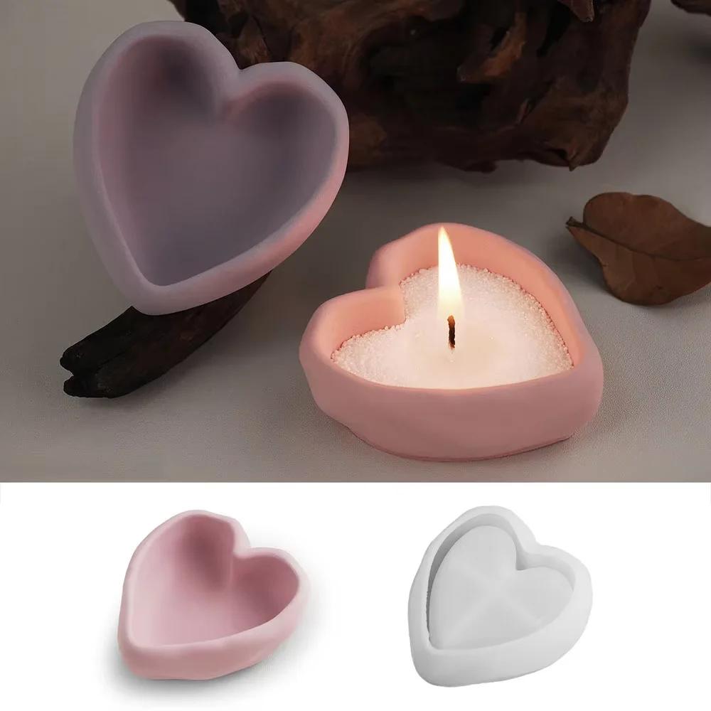 A Top Quality DIY Silicone Coaster Mold Square Heart Epoxy Casting Molds Making Craft Clay Resin Molds Jewelry Making Accessorie