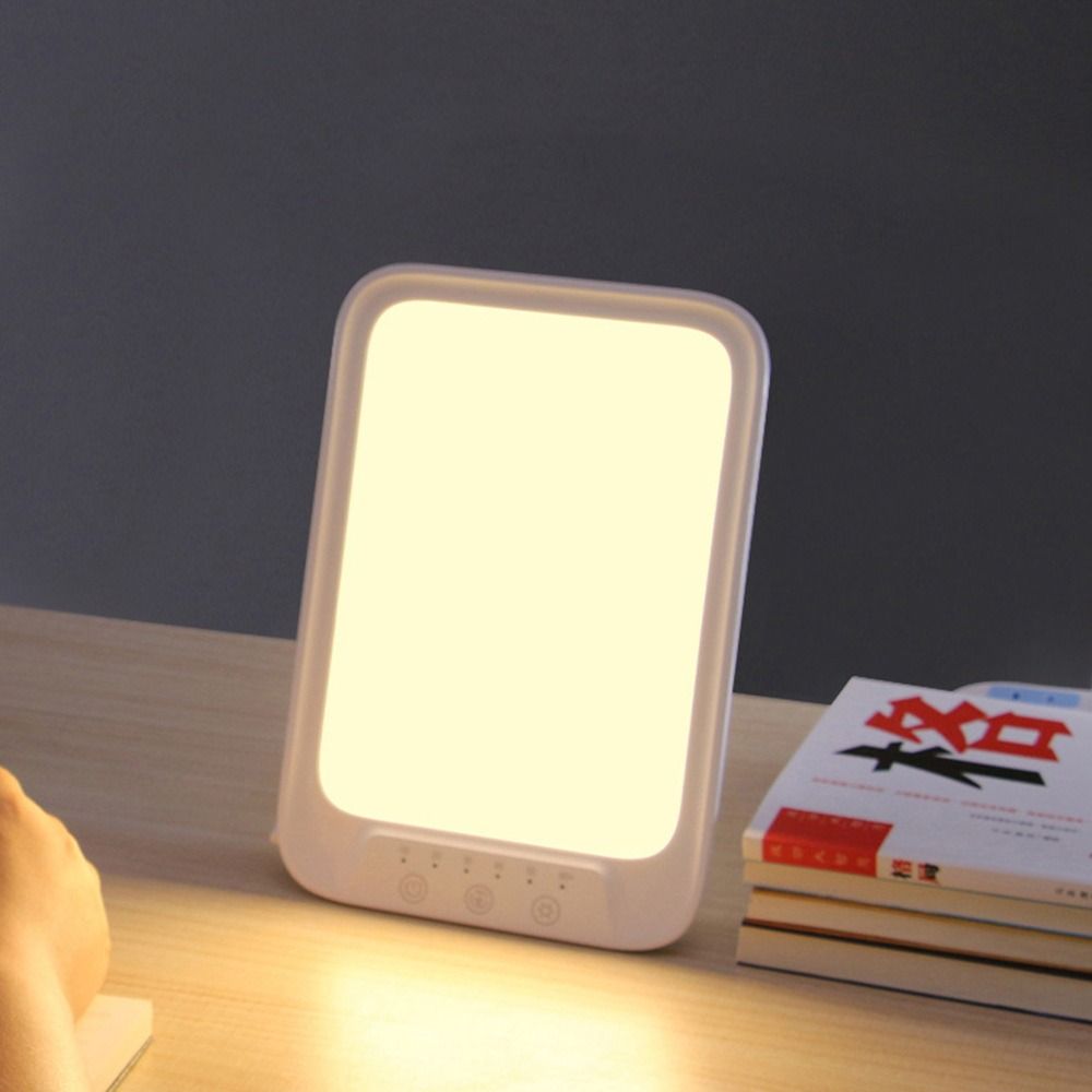 New Full Spectrum SAD Light Timing Tunable Color Temperature Brightness Lamp with Stand Bionic Sunlight Light