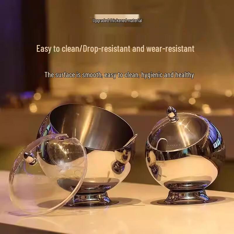 Stainless Steel Slanted Serving Bowls