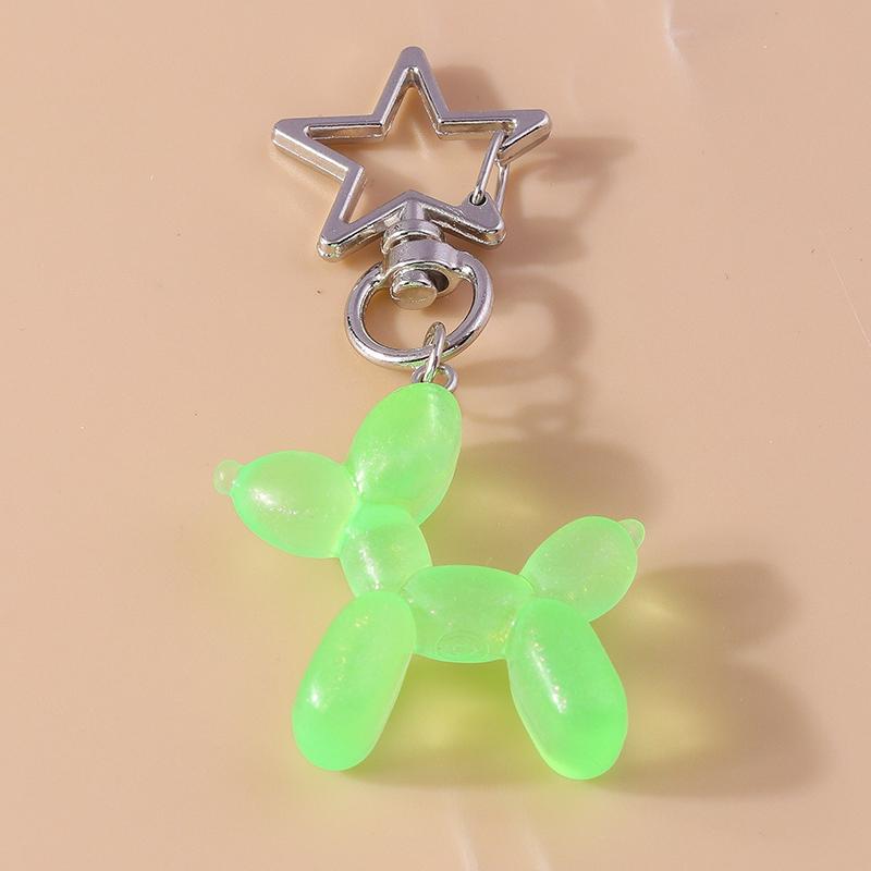 Cute Resin Cartoon 3D Elephant Keychain Animal Keyrings Pendants for Car Key Holder Handbag Decor Jewelry Gifts
