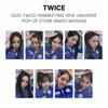 2025 TWICE FANMEETING 10VE UNIVERSE POP-UP STORE BINGO MISSION Official Photocard