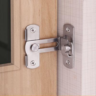 Buckle Home Security Theftproof 90 Degree Right Angle Barn Door Hasp Latch Cabinet Lock