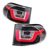 LED Tail Light Assembly with Daytime Running and Brake Lights for 2007-2015 Toyota FJ Cruiser