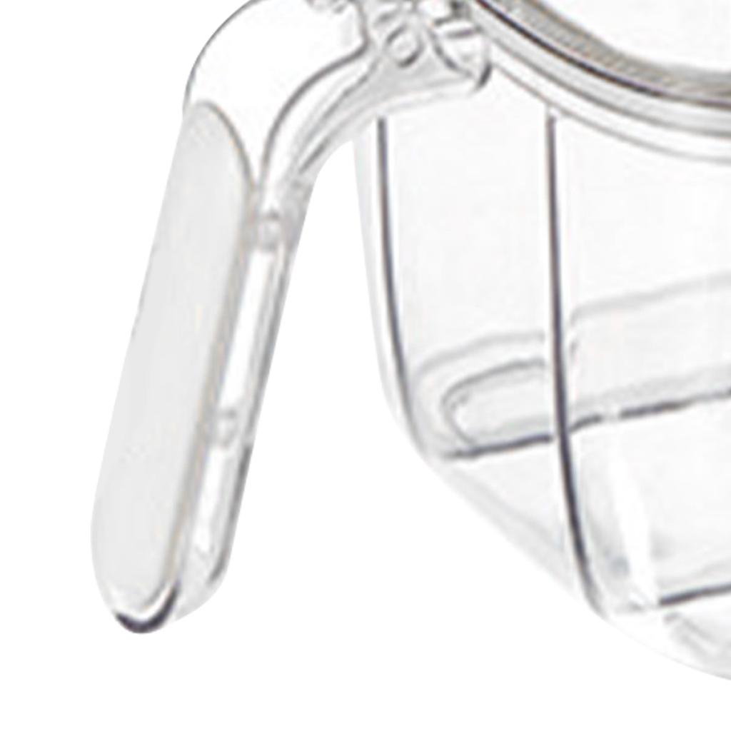 4 In 1 Seasoning Box with Lid and Spoons 4 Compartments Spice Jar Sealed Condiment Container for Home Kitchen White