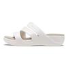 Crocs Monterey Comfortable Thick Sole Slippers Women Slippers White 206304-159