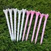 50Pcs Plastic Golf Tees High Durability Vibrant Color Easy To Use Compact Design Portable Golf Tees Accessories