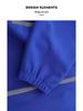 Unisex Winter Outdoor Windproof Velvet Jacket with Reflective Zipper for Cycling, Running, and Leisure Activities.
