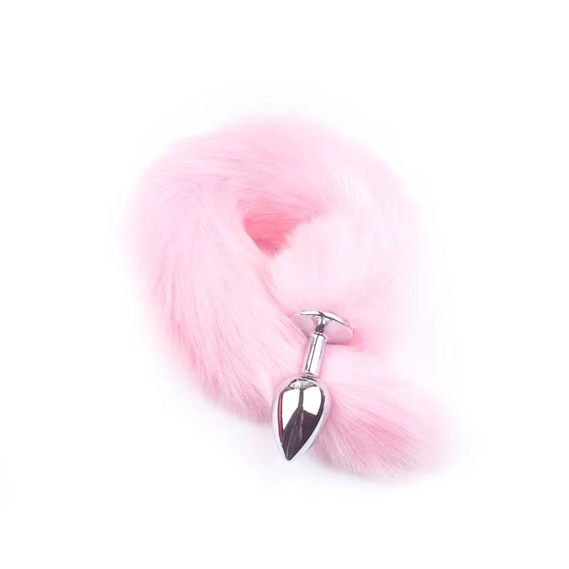 Fox Tail Butt Plug 1.8/2.2Cm Anal Plug With Tail For Couples Role-Playing Adult Games Sensual Training Toy For Enhanced Intimacy