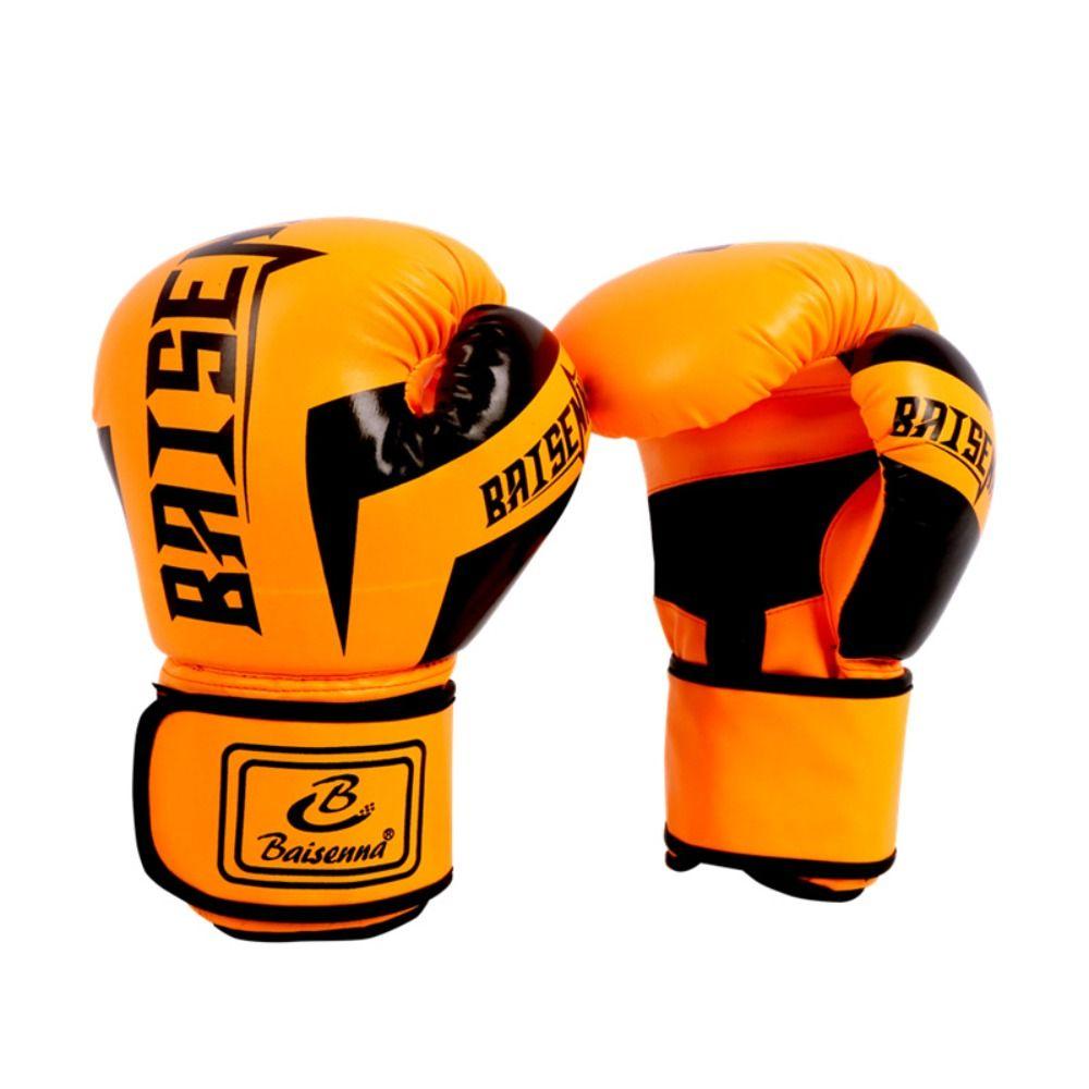 1 Paie of 8 oz 10 oz Boxing Gloves Wear-resistant Punching Gloves  Welterweight Kickboxing