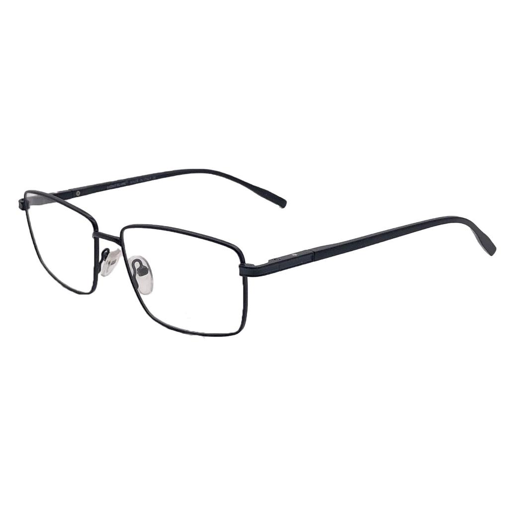 RSINC Full Rim Frame/Eyeglass/Spectacle, Optical, for Men and Women, Black Grey-BR-4 N1 GR-5MOA-2KQ6
