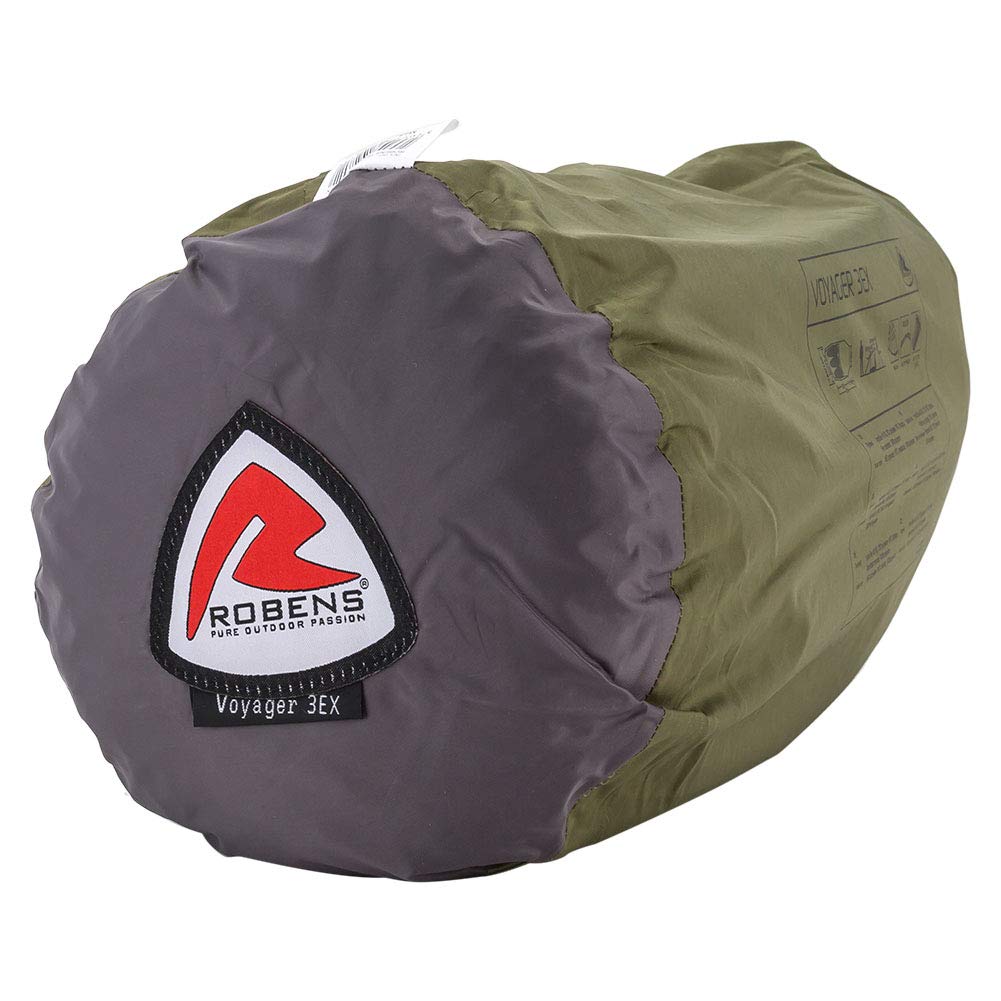 

Палатка Robens для 3 человек Voyager 3EX 130264 Voyager 3EX Trail Tents Camping Outdoor Tunnel Type Trail Series [Robens] [Товар] зелёный