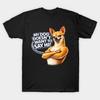 My Dog Doesnt Want To Say Hi Graphic 2026 Unisexs TShirt Unisex ONeck 100Cotton Short Sleeve Y2k Funny Oversized Dog Lover Tee