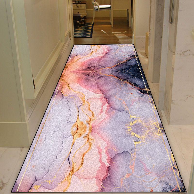 Moderner Abstrakt Korridor Teppich Villa Treppenhaus Flur Heimdeko Laufsteg Teppiche Rutschfest Waschbar Küche Durchgang Bodenmatten