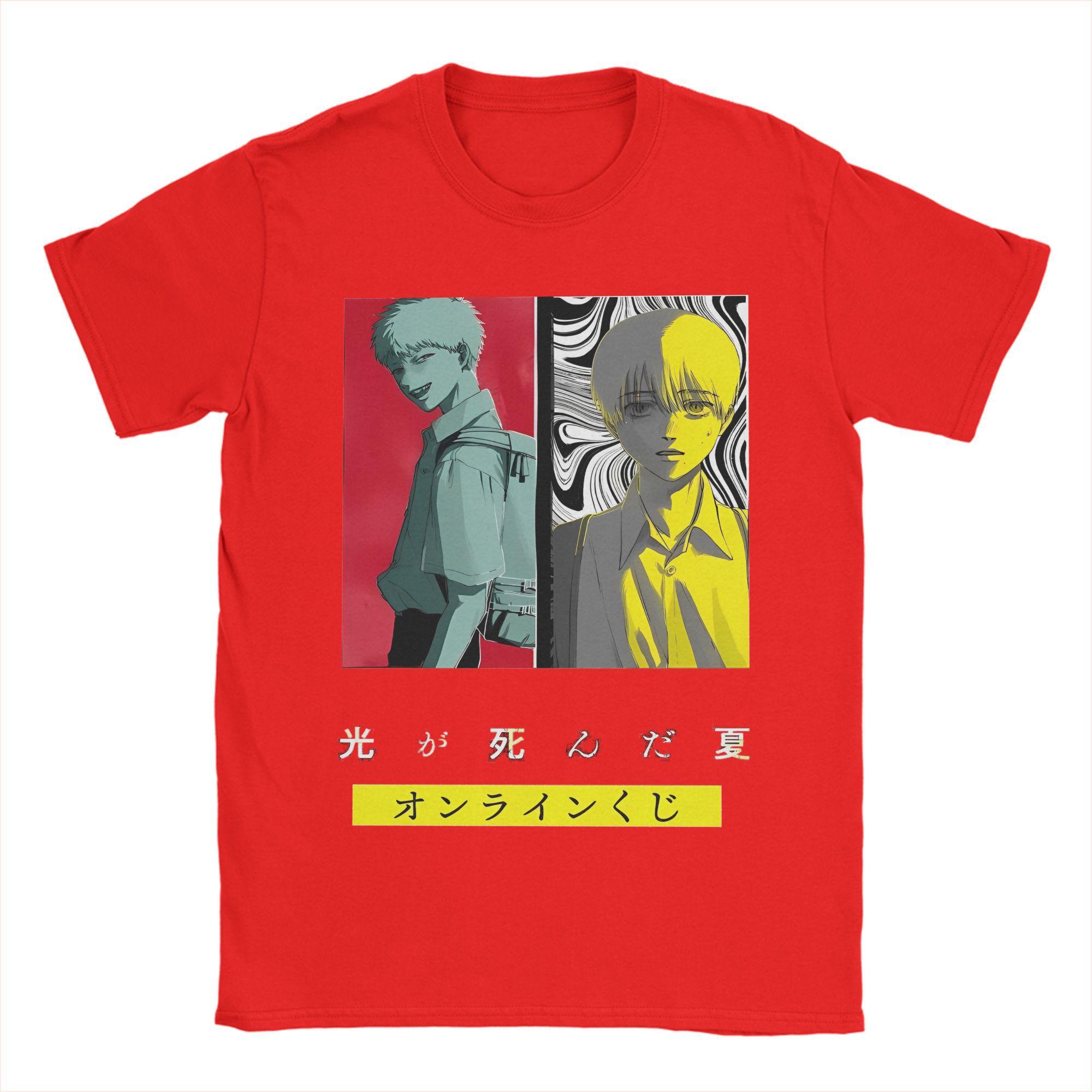 

The Summer Hikaru Died Men s T Shirt Casual Tees Short Sleeve Round Collar T-Shirts 100% Cotton 4XL 5XL Clothing S