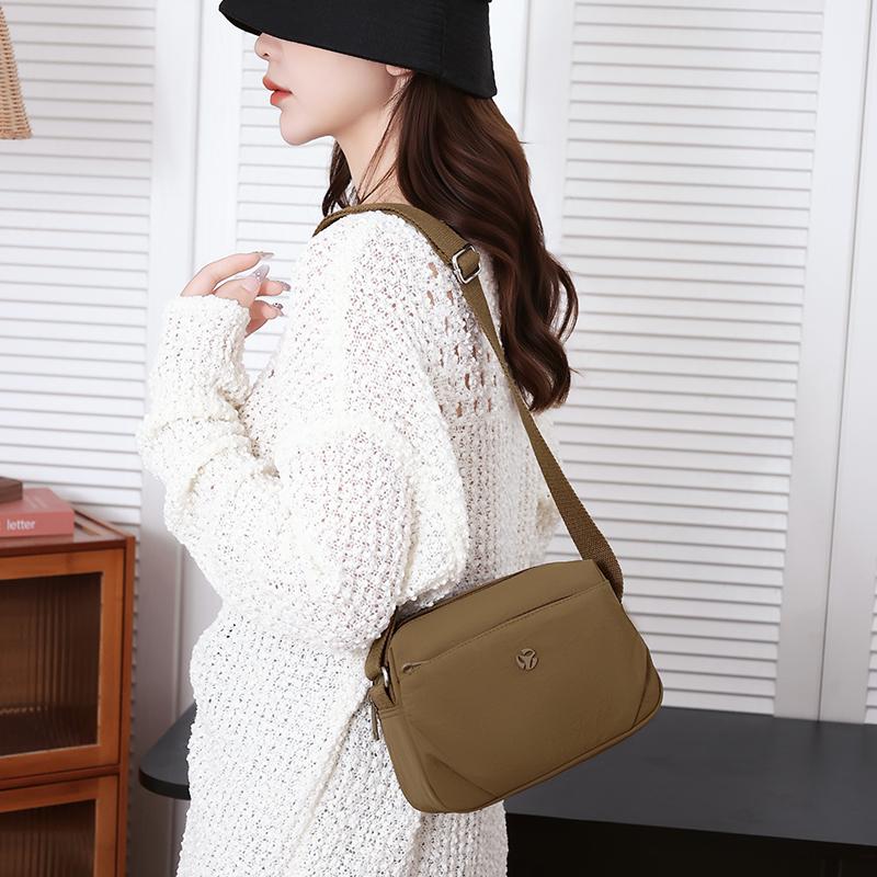 Women's Bag Multi-Pocket Nylon Bag Shoulder Bag Crossbody Bag