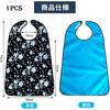 Hiliboom Waterproof Dining Apron Elderly Blackb Floral