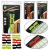 6Pcs 3g Tennis Racquet Tapes Silicone Tennis Racquet Weight Balance Tapes H-Shaped Tennis Badminton Racket Weight Balance Strips