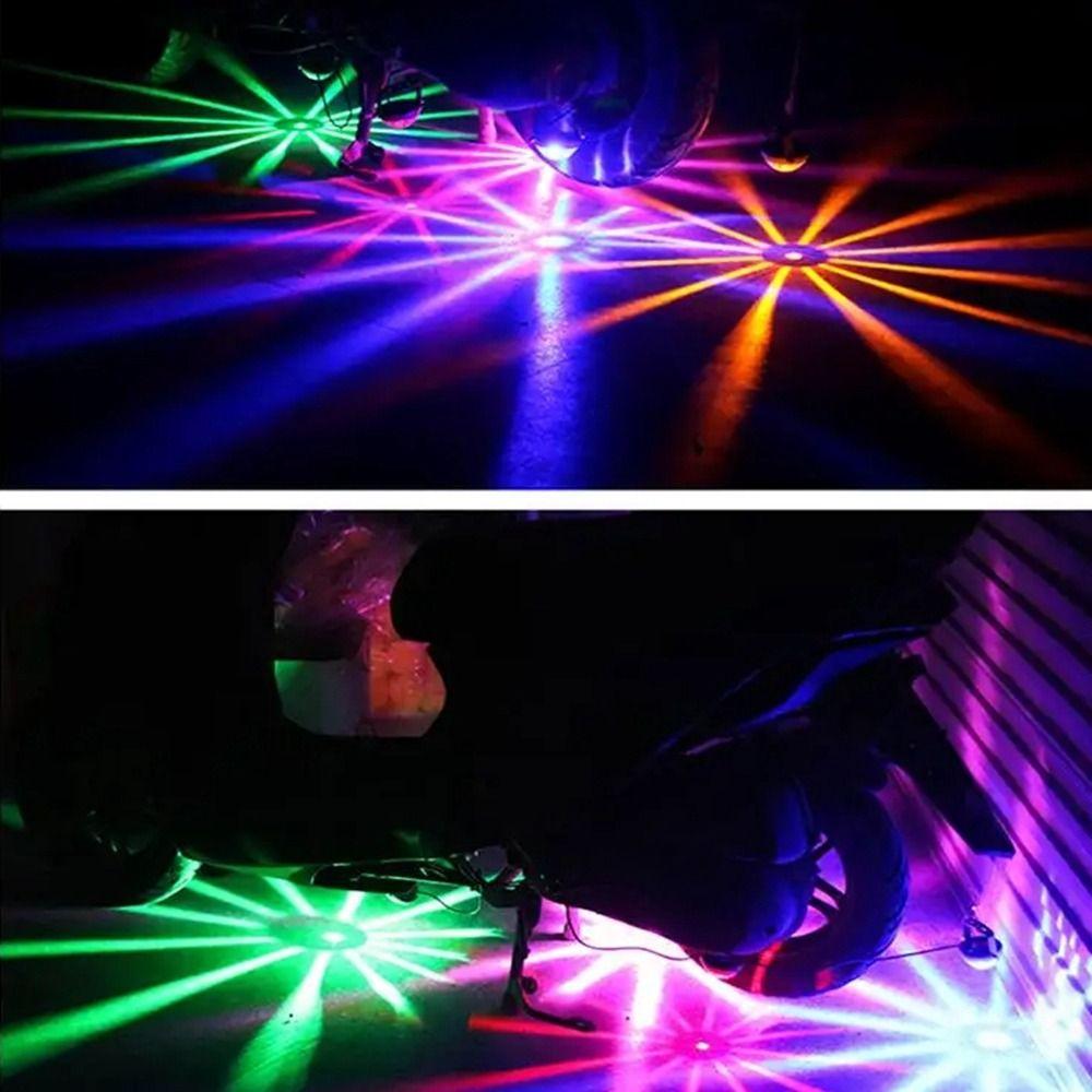 RGB Chassis Lights Led Atmosphere Lamp Flash Strobe Light Rear Tail Lights  Motorcycle
