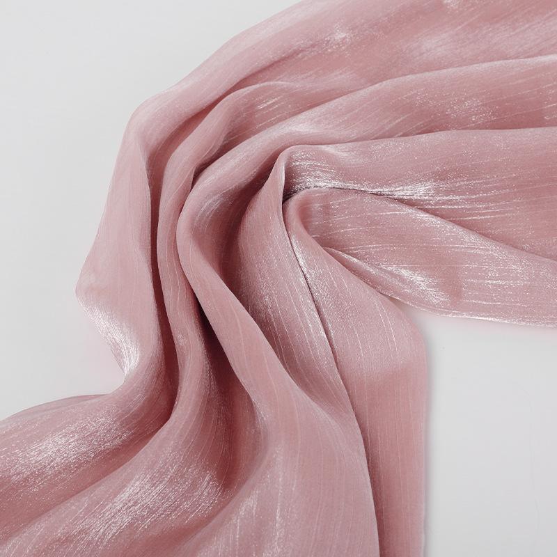 French Pearlescent Snow Satin Fabric Flower Bouquet DIY Bow Decoration Floral Art Materials