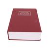 Book Safe Small Diversion Book Safe Storage Lock Box Money Coins Cards Hiding Box with Combination Lock Red