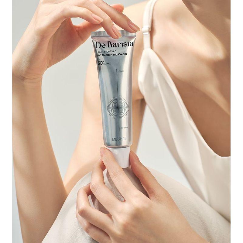MD'S PICK - De Barista Fragrance Free UV Shield Hand Cream