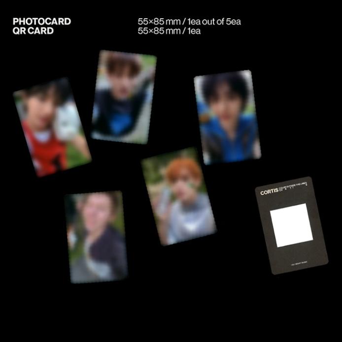 CORTIS The 1st EP COLOR OUTSIDE THE LINES Weverse Albums Ver. & POB