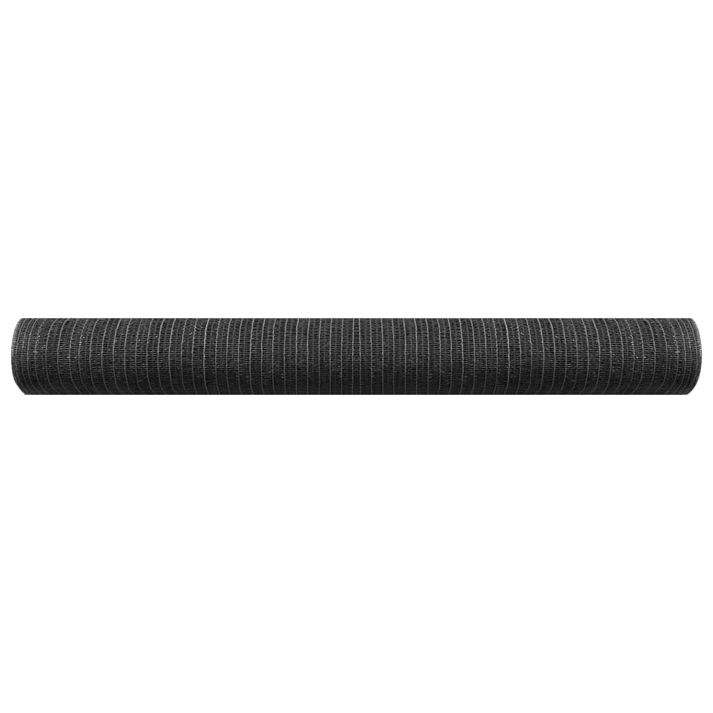 Vidaxl Siatka Cieniująca, Antracytowa, 2 X 25 M, Hdpe, 75 G/M²