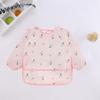 Waterproof Baby Bibs Long Sleeve Kids Art Smock New Toddler Painting Apron  Baby Feeding