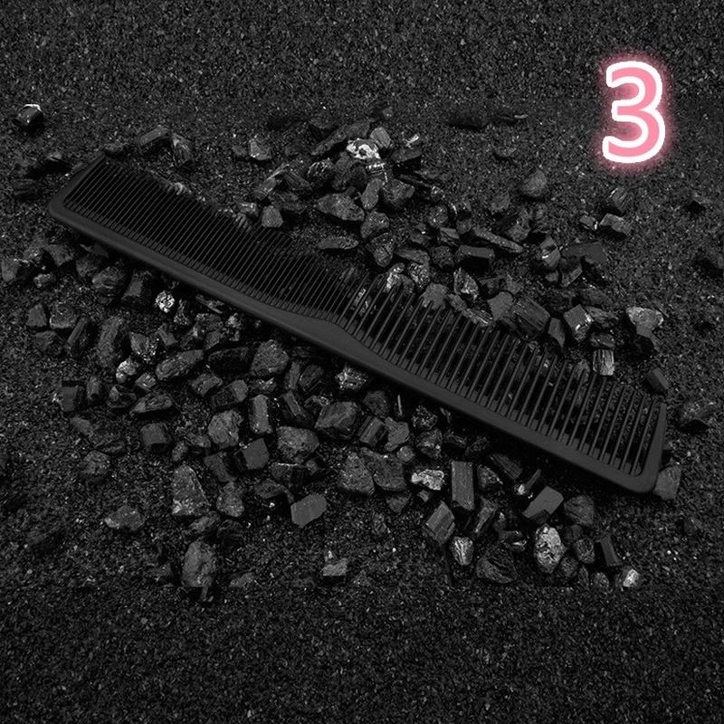 

1PCS Professional Hair Comb Carbon Steel Anti-static High Temperature Flat Tail Comb Apple Comb