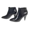 CELINE 38 Stiefel schwarzes Leder Damen